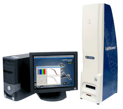 Image: The LightScanner system, the carousel-based thermal cycler platform that is the basis for the Carousel Centrifuge and the Workflow Center (Photo courtesy of Idaho Technology).